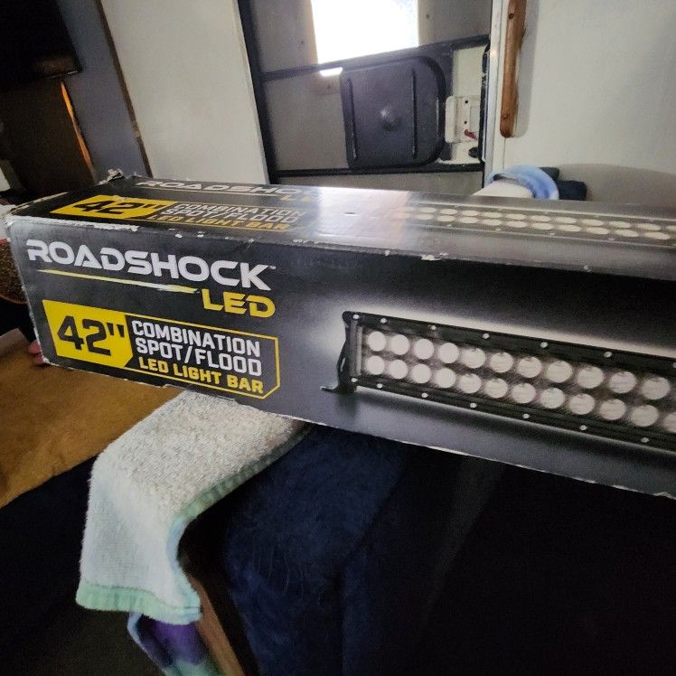 Spot flood LED lights.