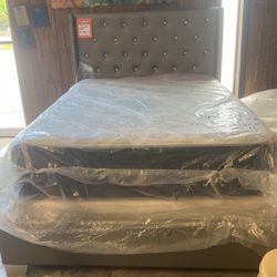 Brand, new, full-size headboard, footboard, and rails for 399