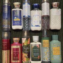 Bath And Body Works Sets Mist And Lotion $18 Each Set 