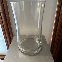 Large Glass Cylinder Vase 6" x 10"