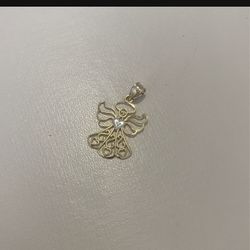Gold Necklace Charm 
