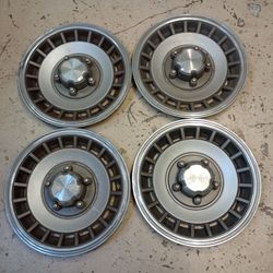 Ford F150 E150 Bronco Ranger 15" Wheel rims caps Covers Hubcaps 1979-91 2WD OEM original truck van