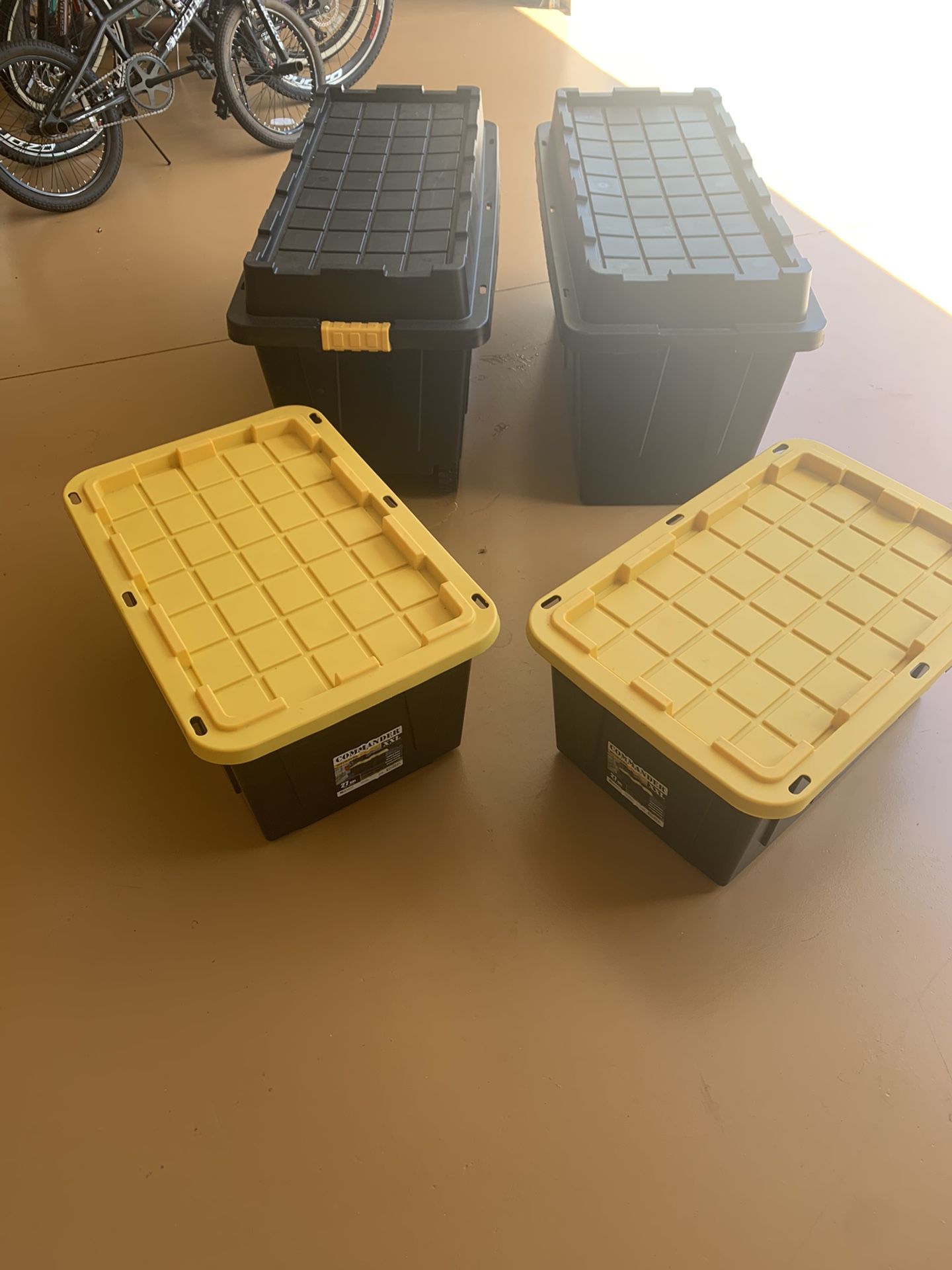 Commander XXL Storage Totes - Qty.3 Total