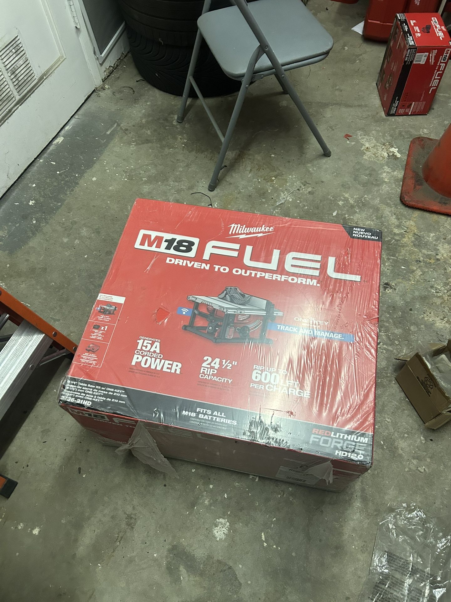 M18 Table Saw Kit With Battery And Charger