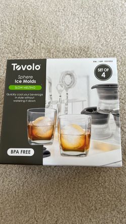 Ice Sphere Molds set of 4