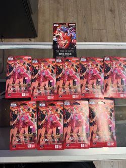 One Piece Card Game Booster Pack Lot