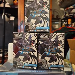 Pokemon Scarlet & Violet Black Bolt Booster Bundles 