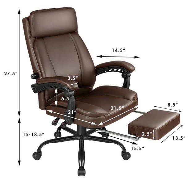 ErgoUP Curve - Cradled Leg Rest for Office Seat