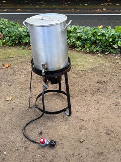 Outdoor propane, turkey fryer seafood, boil kit, Masterbuilt pot