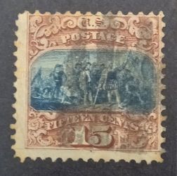 Scott #118 1869 pictorial series US y