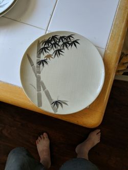 Japanese Bamboo Plate