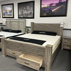 4PC King Bedroom Set