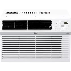 LG LW1024RSMX Window Air Conditioner – 10,000 BTU, Wi‑Fi Enabled, Remote Control, 450 Sq. Ft Coverage