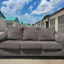 Raymour Flanigan Dark Grey Sofa (Delivery Option)