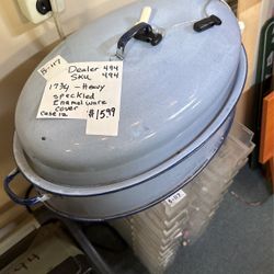 Savory Enamel Ware 2 Pcs -$15.99 Located In Booth 117