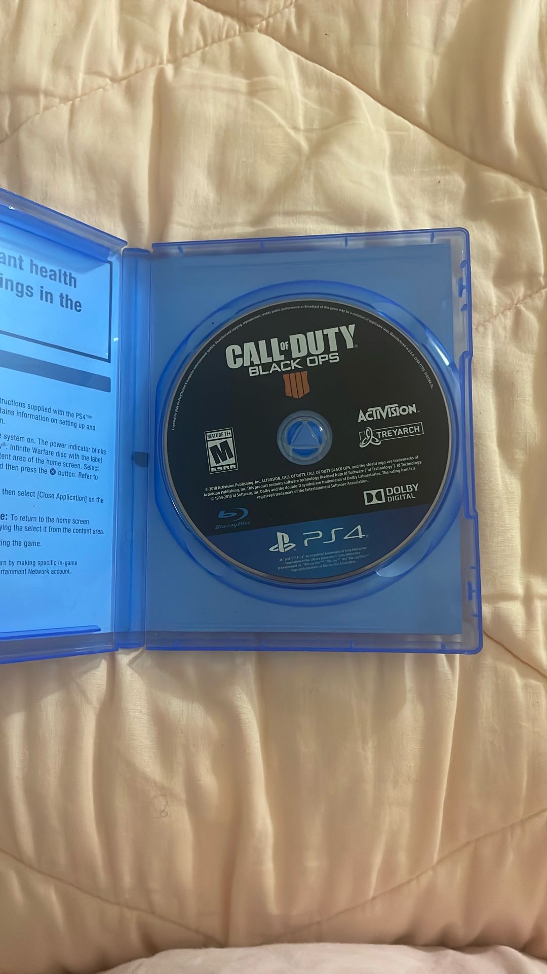 Call of Duty Black Ops PS4 Game