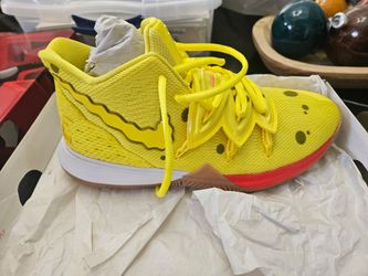 NIB unworn Nike Kyrie 5 Sponge Bob size 6 collectors edition