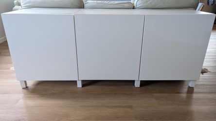 IKEA Besta White Cabinet