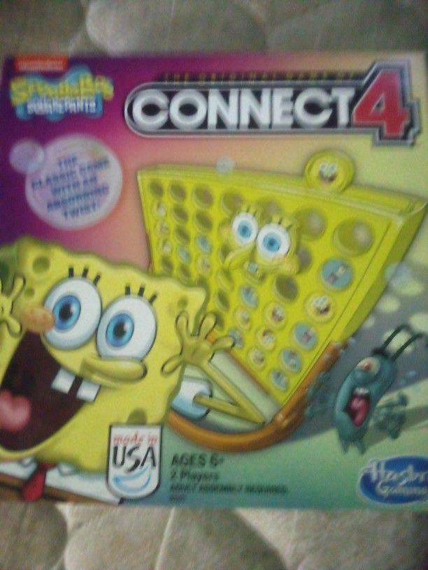 Connect 4 SpongeBob Edition