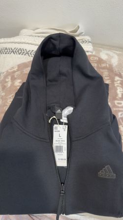 Z.N.E. Premium Full-Zip Hooded Track Jacket Size L Colour Black Product code IN5089