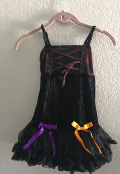 Witch costume girl size small 6-8