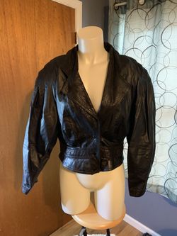 Women’s leather Jacket size large