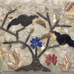 Onyx Lamp Tropical Toucan