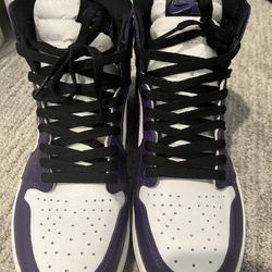Jordan 1 Court Purple sz 10
