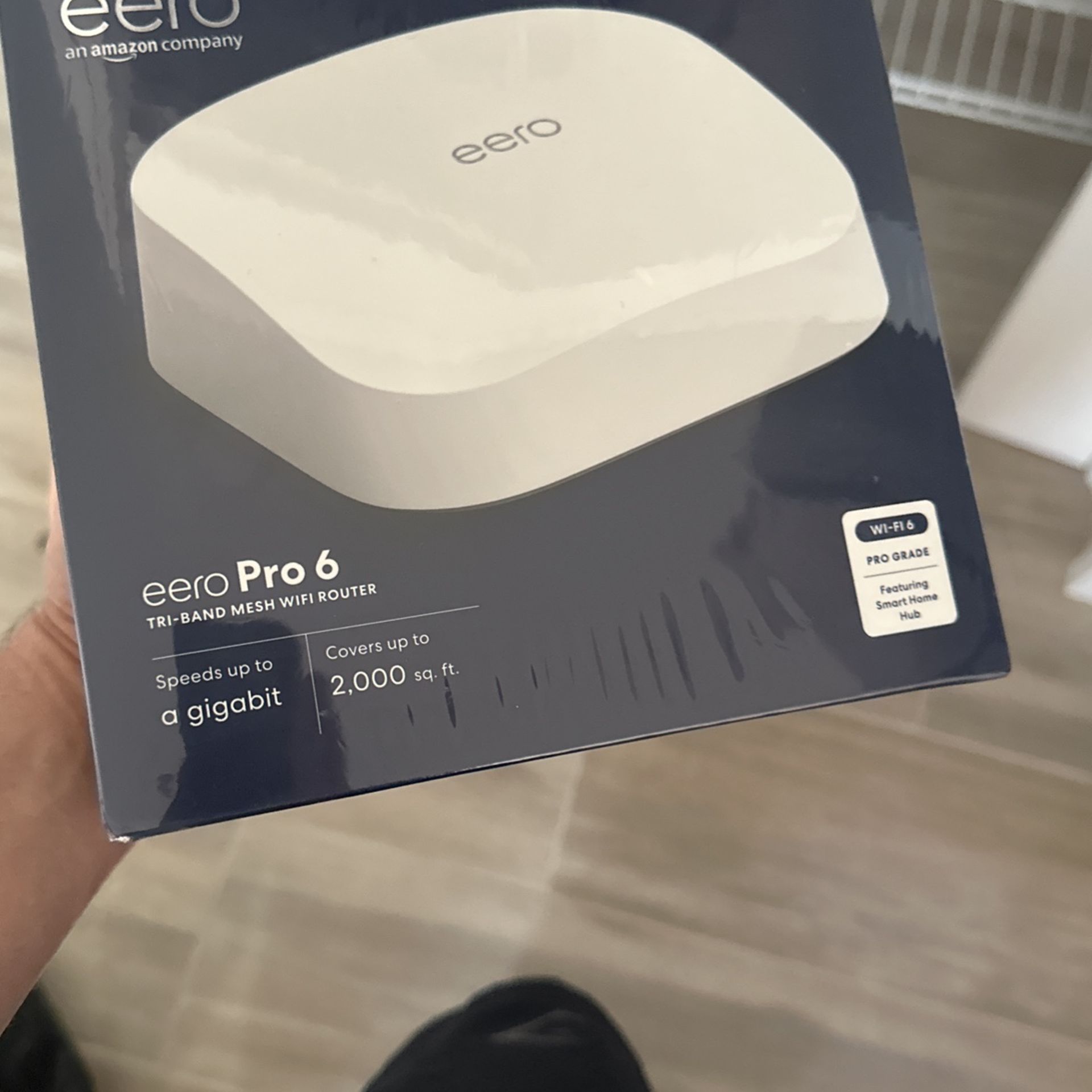 Eero Pro 6 tri Band Mesh Wifi router 