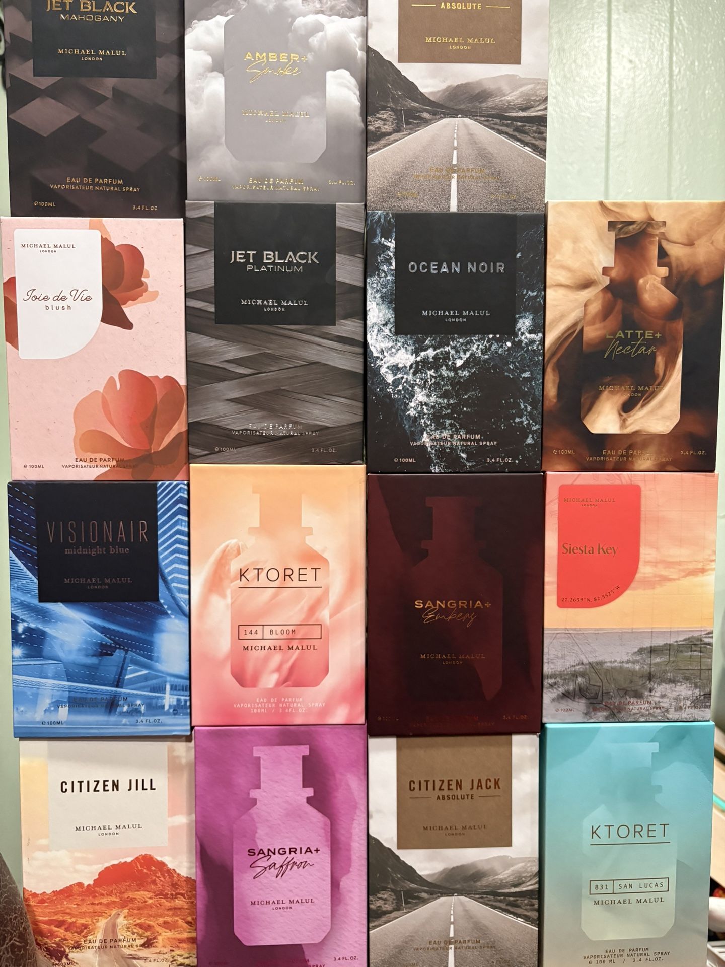 Michael Malul Lineup Perfumes