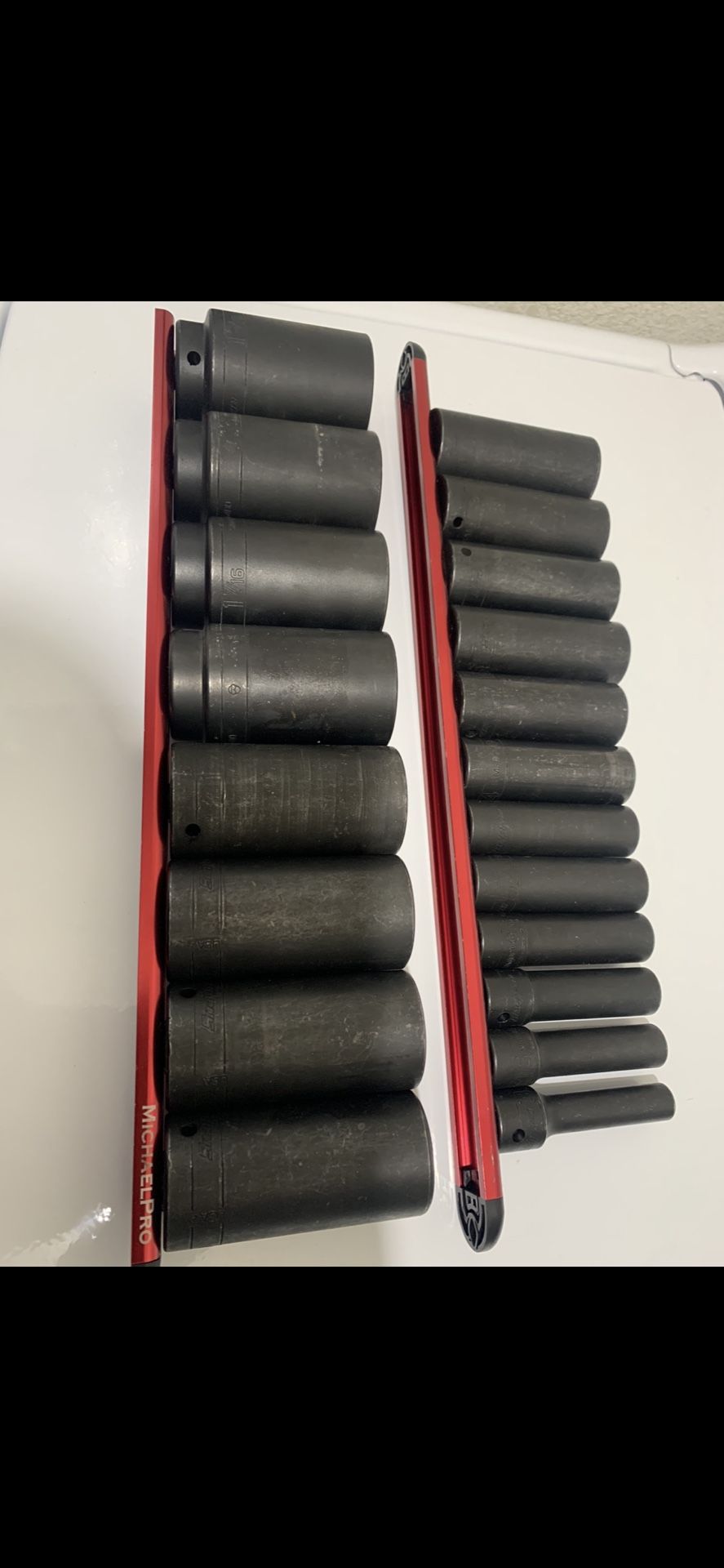 Snap-On 1/2” Deep Impact Socket Set 20 Piece Part #320 SIM