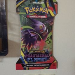 Pokemon Phantasmal Flames Booster Pack Hangar