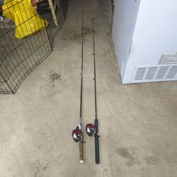 Fishing Rod And Real Combo