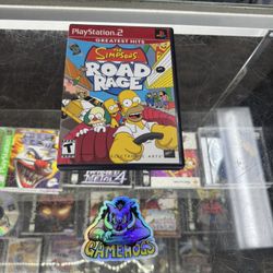The Simpson Road Rage Ps2 $25-$30 Each Gamehogs 11am-7pm
