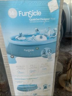14ft FunSicle QuickSet Designer Pool
