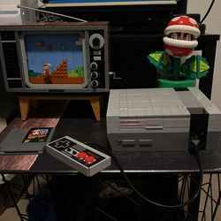 Super Mario Nintendo Game Set And Plant
