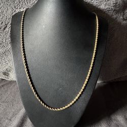 ⚜️10kt Rope chain ⚜️