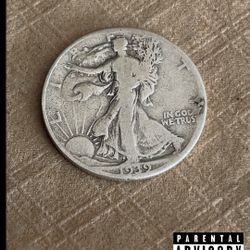 1939 Walking Liberty Half Dollar 