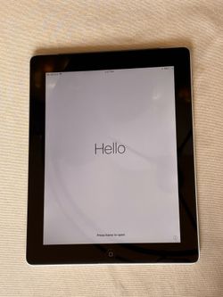 iPad 4th Generation Model A1459 - like new. No activation lock