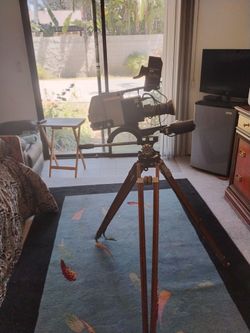 Sony Trinicon Classic Camera and Tripod