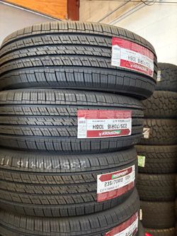 235/70/16 landspider tires installed and balanced