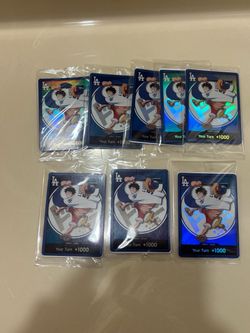 Dodgers x One Piece Night Promo Card Monkey D Luffy