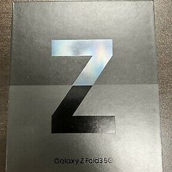 Sealed Samsung Galaxy Z Fold3 5G - 512GB - Phantom Black (Factory Unlocked)