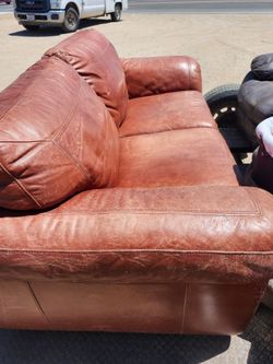 $40 Leather Couch
