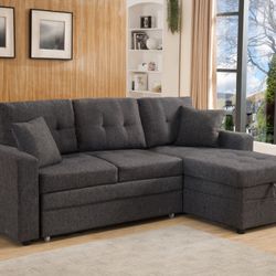 New! Comfy Sofa Chaise Sleeper !!! 