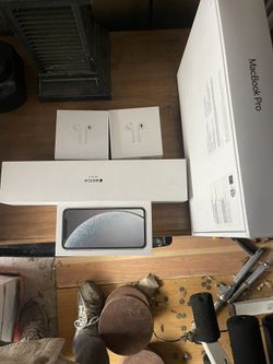 iPhones , Apple AirPods and Apple Mac Pro Boxes