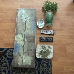 Bathroom Decorations Floral 