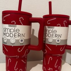 Christmas Candy Came Water Bottle