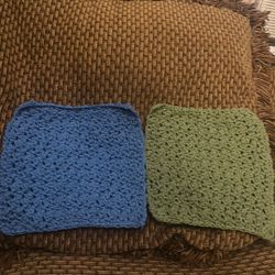 Handmade Dishcloths Or Washcloths Cotton 