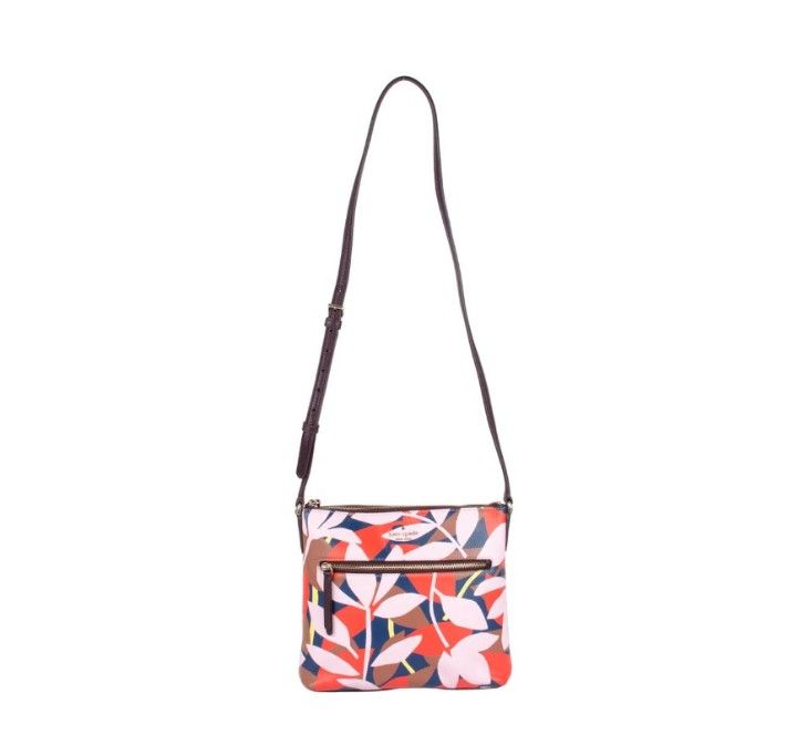 Kate Spade Jackson Street Pebbled Leather Top Zip Crossbody Purse